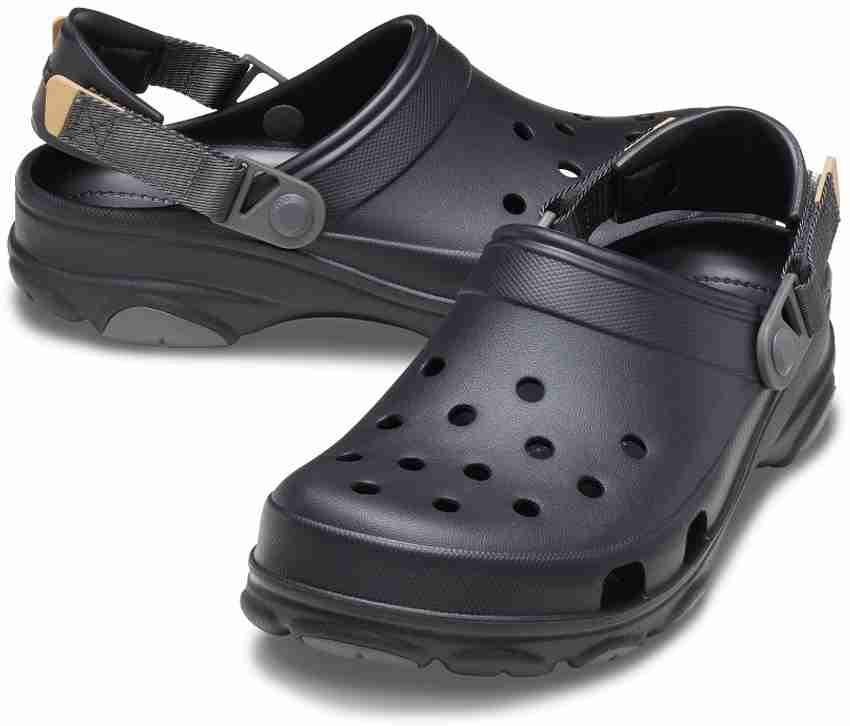 Full black deals crocs