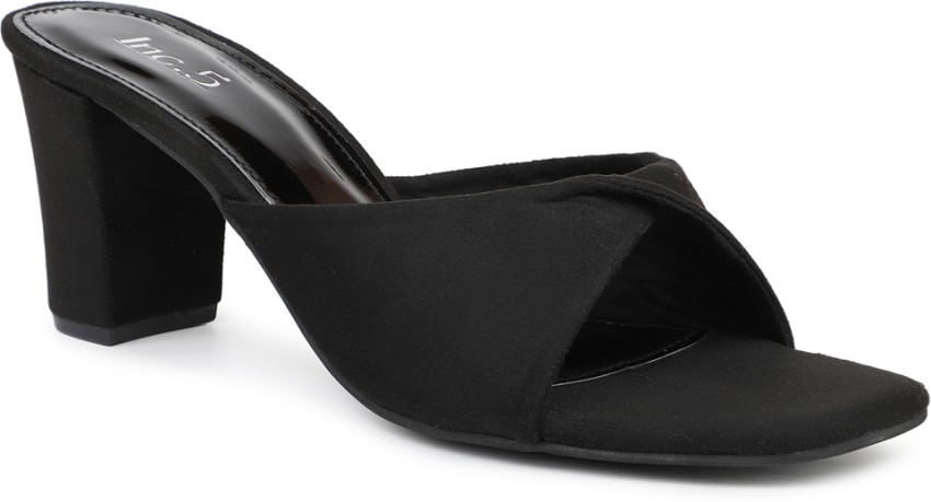 Inc 5 store black sandals