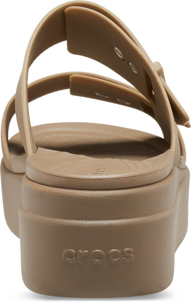 Crocs Brooklyn Low Dark Clay Women Sandal-9