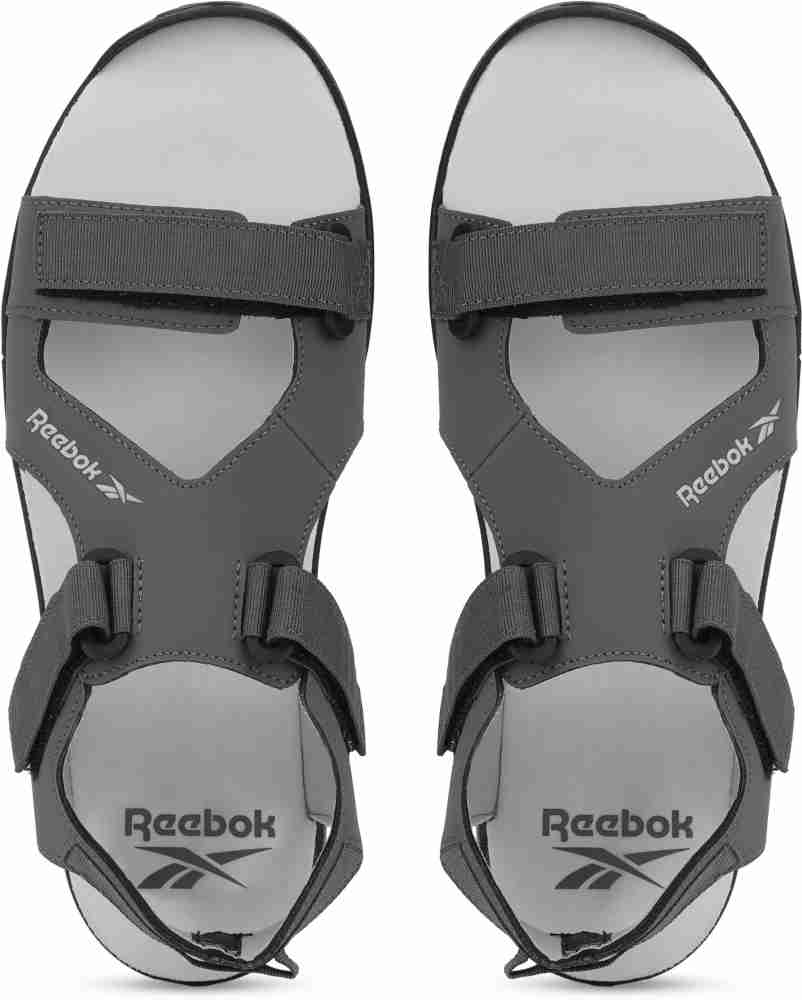 Reebok gray hotsell floater sandals