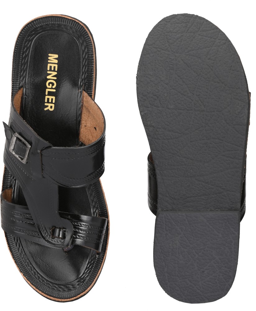 MENGLER Men Black Sandals Buy MENGLER Men Black Sandals Online