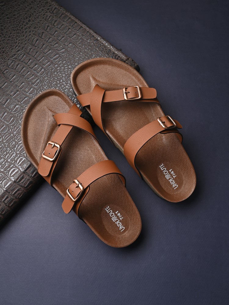 UNDERROUTE URG 902 Casual Men Tan Sandals Buy UNDERROUTE URG 902