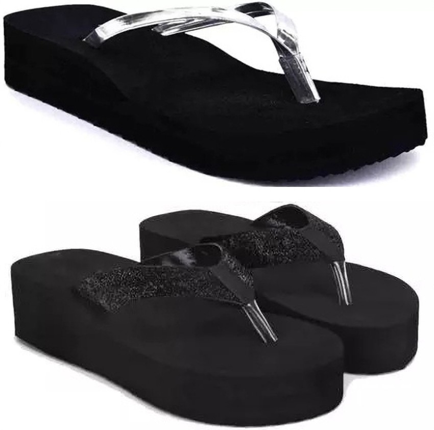 pack of 2 Comfortable Stylish Attractive Fancy Latest Heel Daily