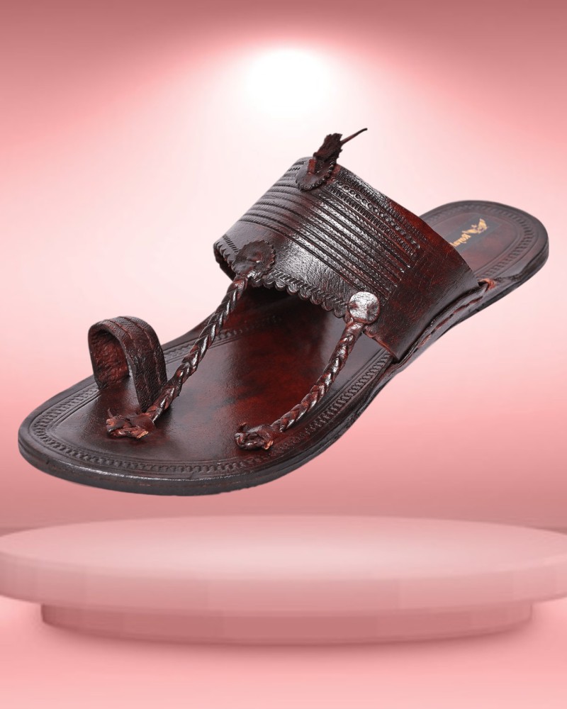 flipkart kolhapuri chappal