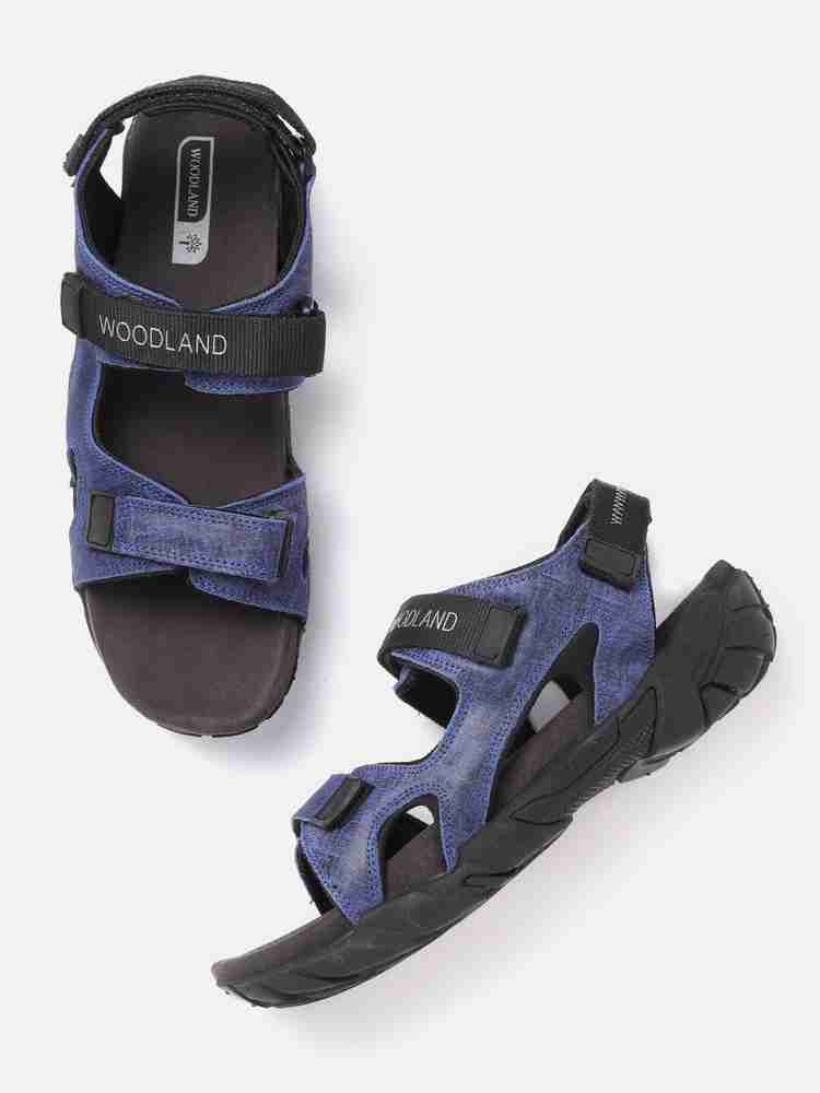 Woodland navy blue sandals top