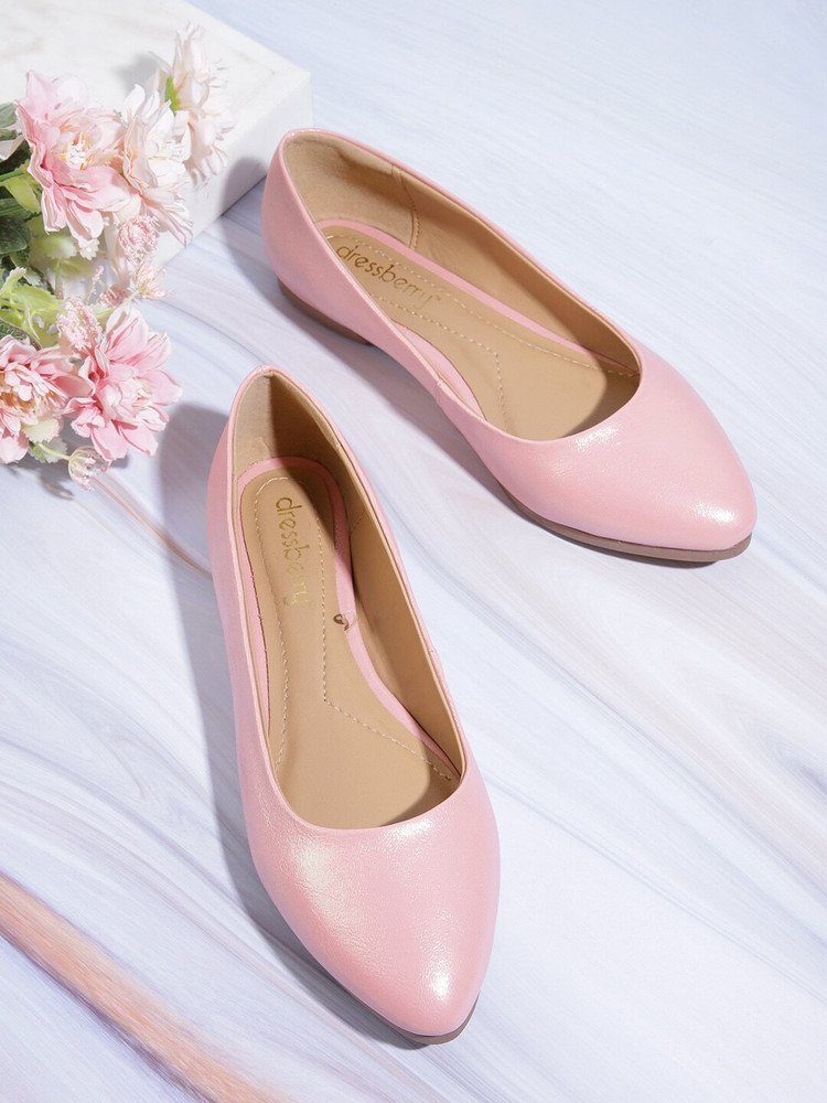 Light pink flats hot sale