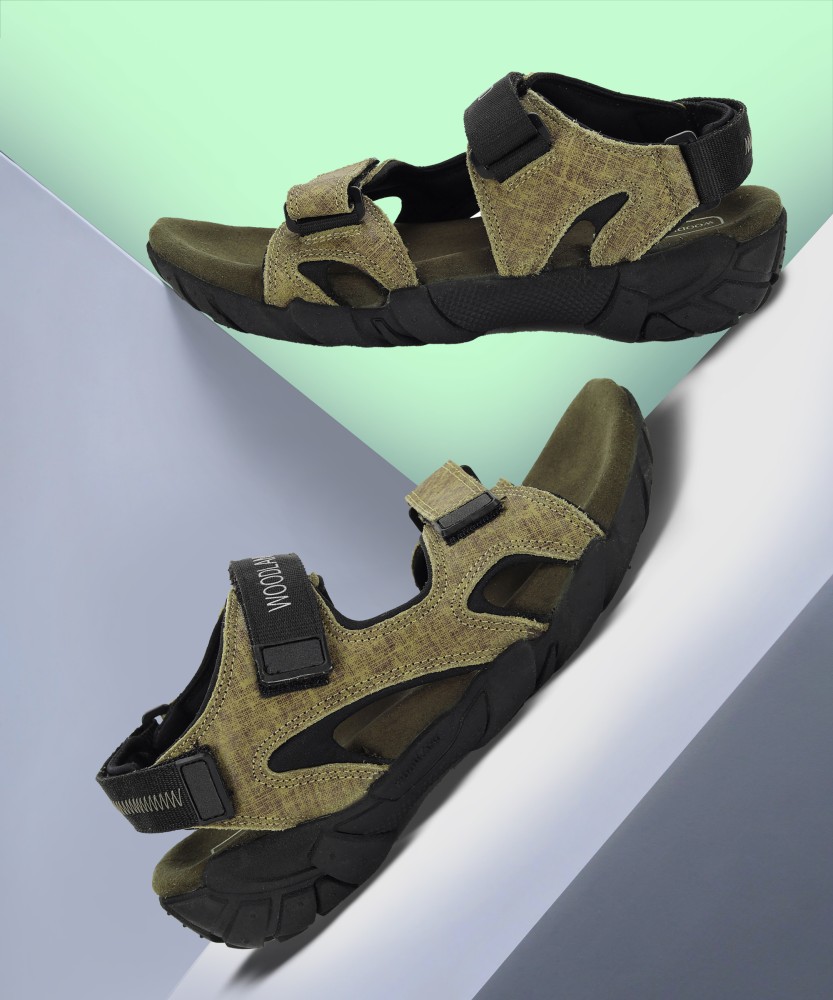 WOODLAND Men Khaki Sandals Buy WOODLAND Men Khaki Sandals Online