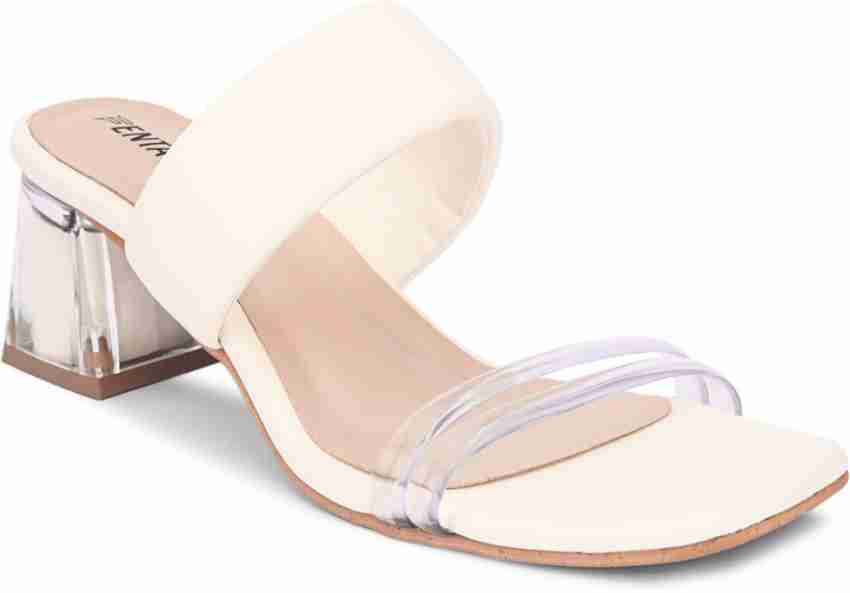 Flip flop heels discount white