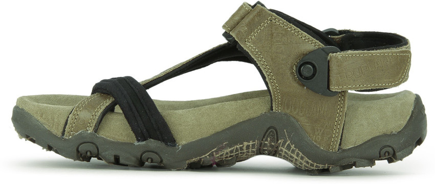Woodland khaki sandals cheap