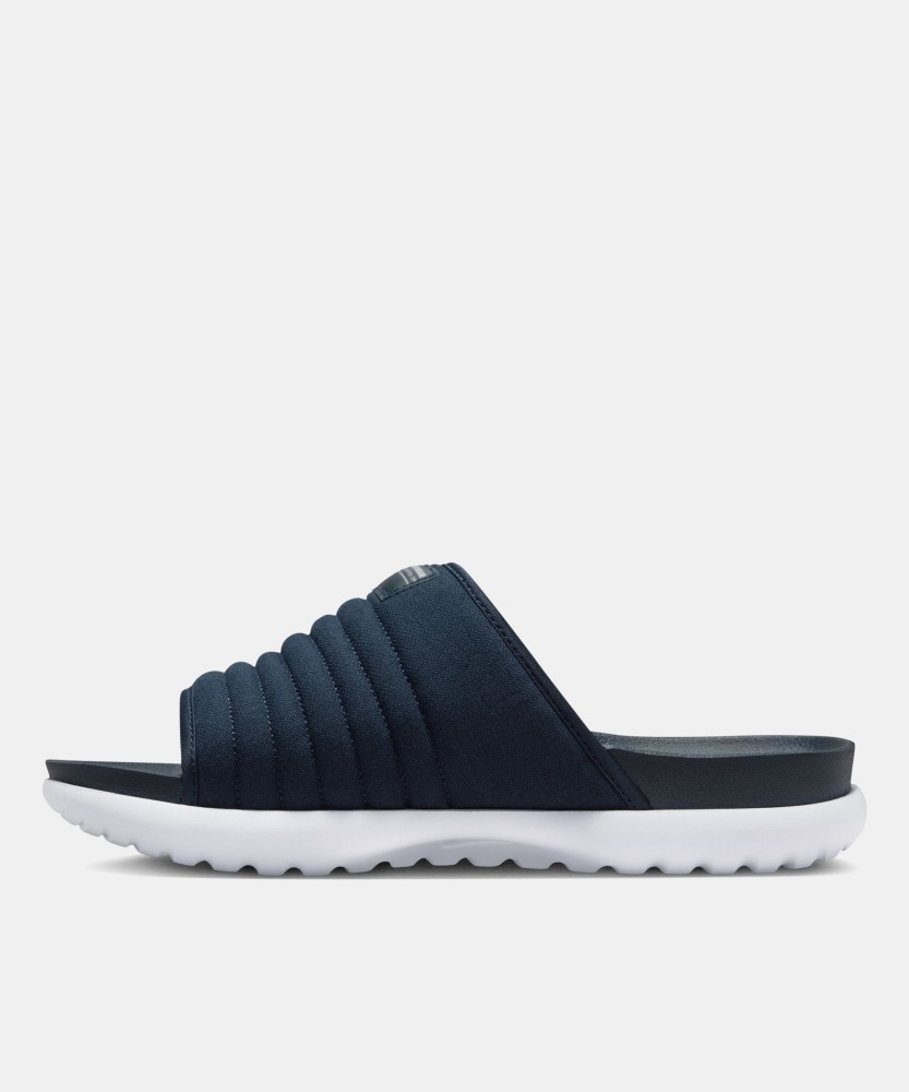 Navy blue best sale mens nike slides