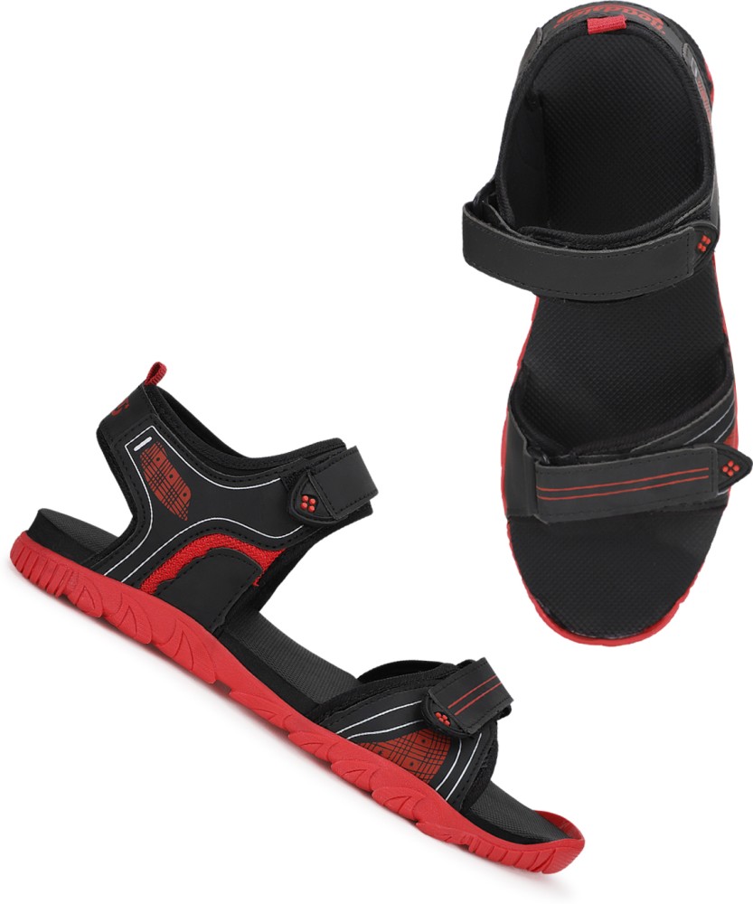 Buy The Roadster Lifestyle Co Men Black Solid Sports Sandals - Sports  Sandals for Men 9024233 | Myntra