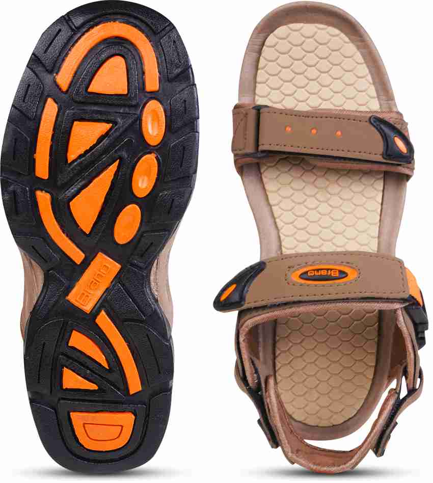 Brano Men Tan Sports Sandals Buy Brano Men Tan Sports Sandals