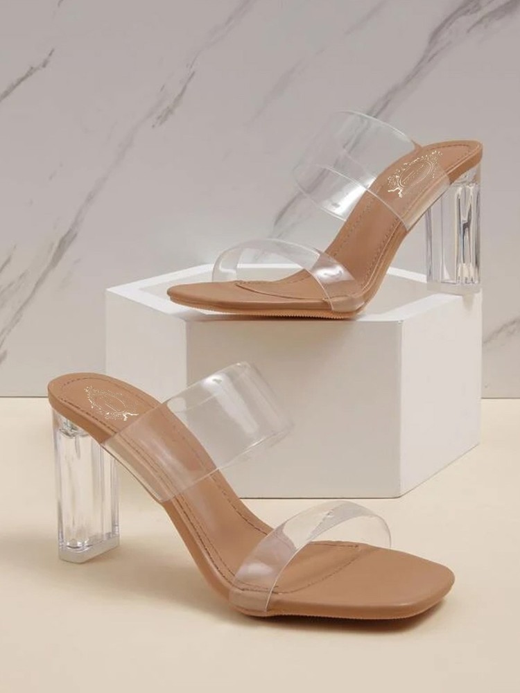 Shoetopia Sandals : Buy Shoetopia Girls Beige Colorblock Wedge Peep Toes  Heels Online