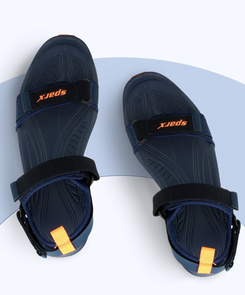 Sparx SS 468 Men Navy Orange Sandals Buy Sparx SS 468 Men Navy