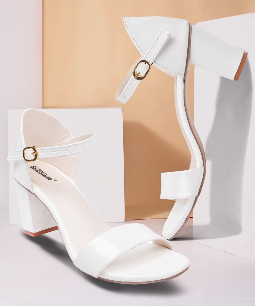 Buy white outlet heels