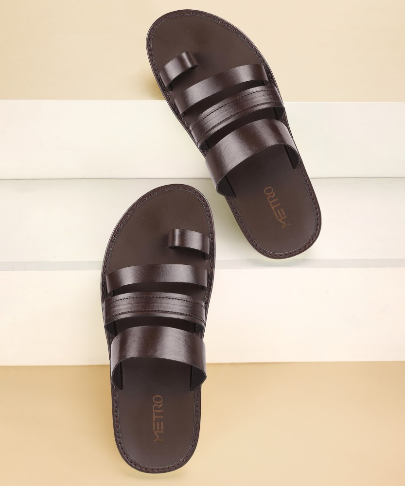 METRO Men Brown Sandals Buy METRO Men Brown Sandals Online at