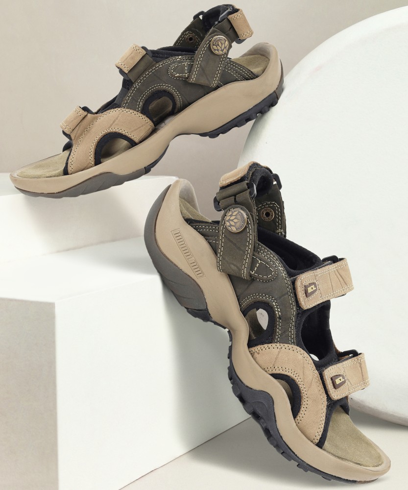 WOODLAND Men Khaki Sandals Buy WOODLAND Men Khaki Sandals Online