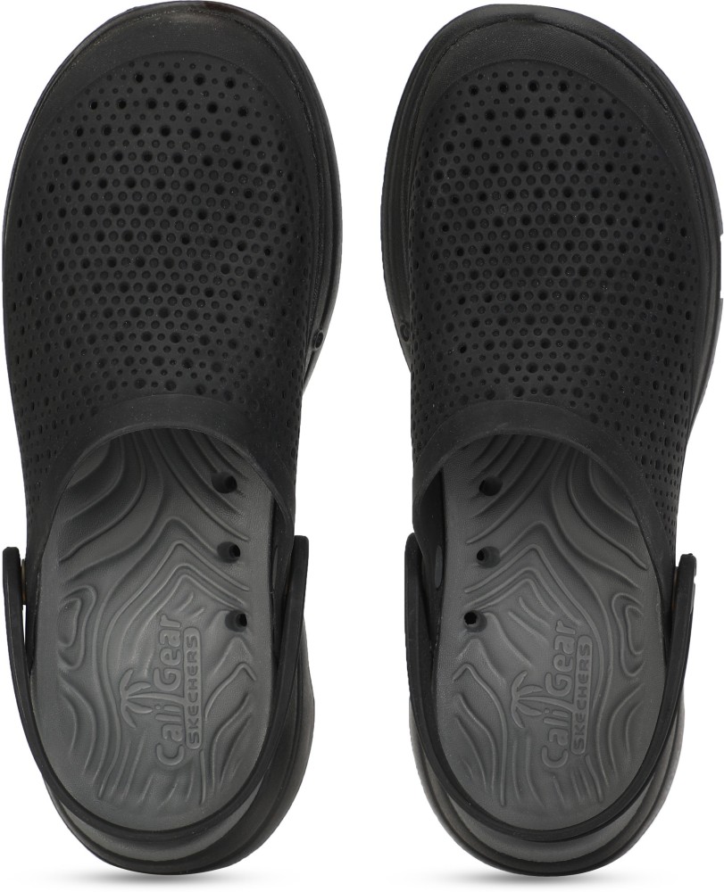 Skechers sales black clogs