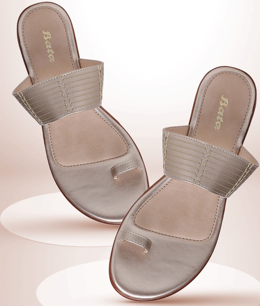 Bata flat best sale slippers for womens