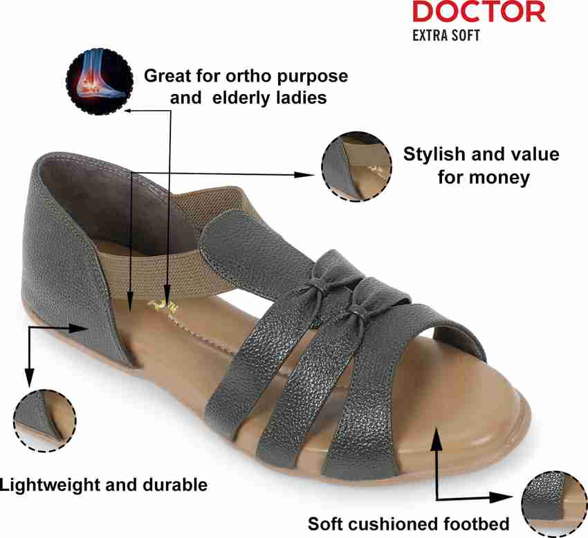 DOCTOR EXTRA SOFT Memory Foam Sandals Ortho Care Orthopaedic Doctor Soft Footwear Chappal Women Casual Buy DOCTOR EXTRA SOFT Memory Foam Sandals Ortho Care Orthopaedic Doctor Soft Footwear Chappal Wom...