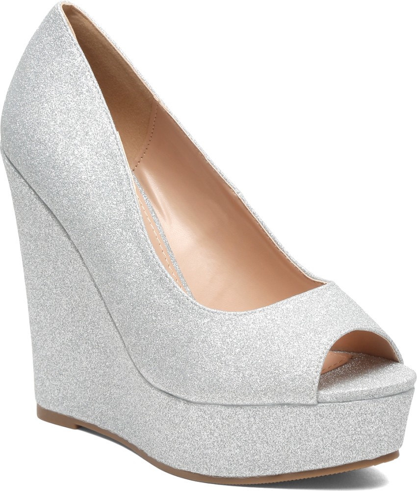 Cheap silver store wedges