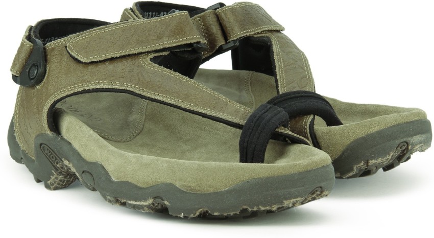 Woodland khaki floater online sandals