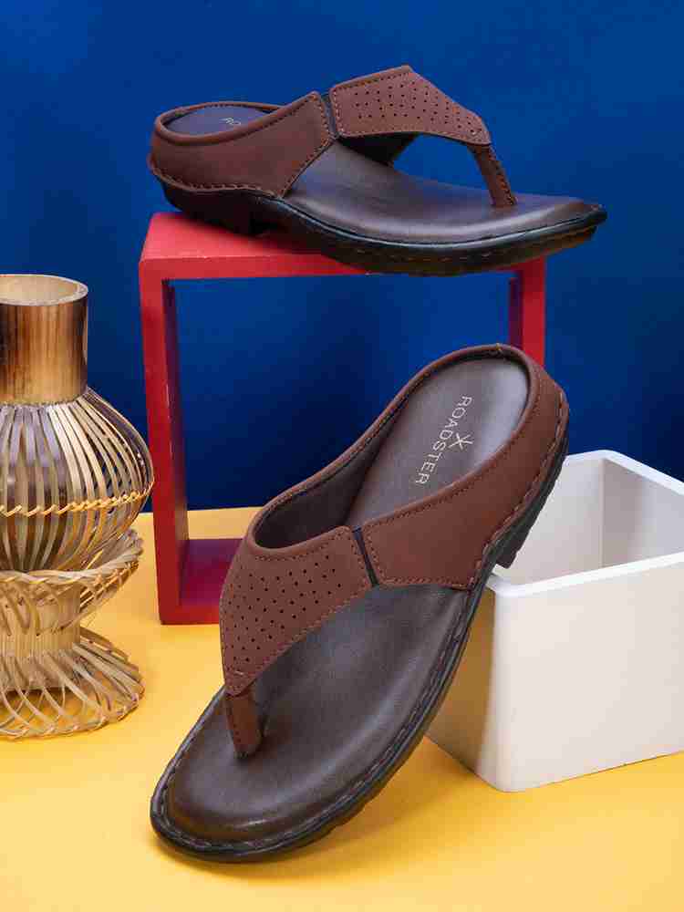 Roadster chappals sales
