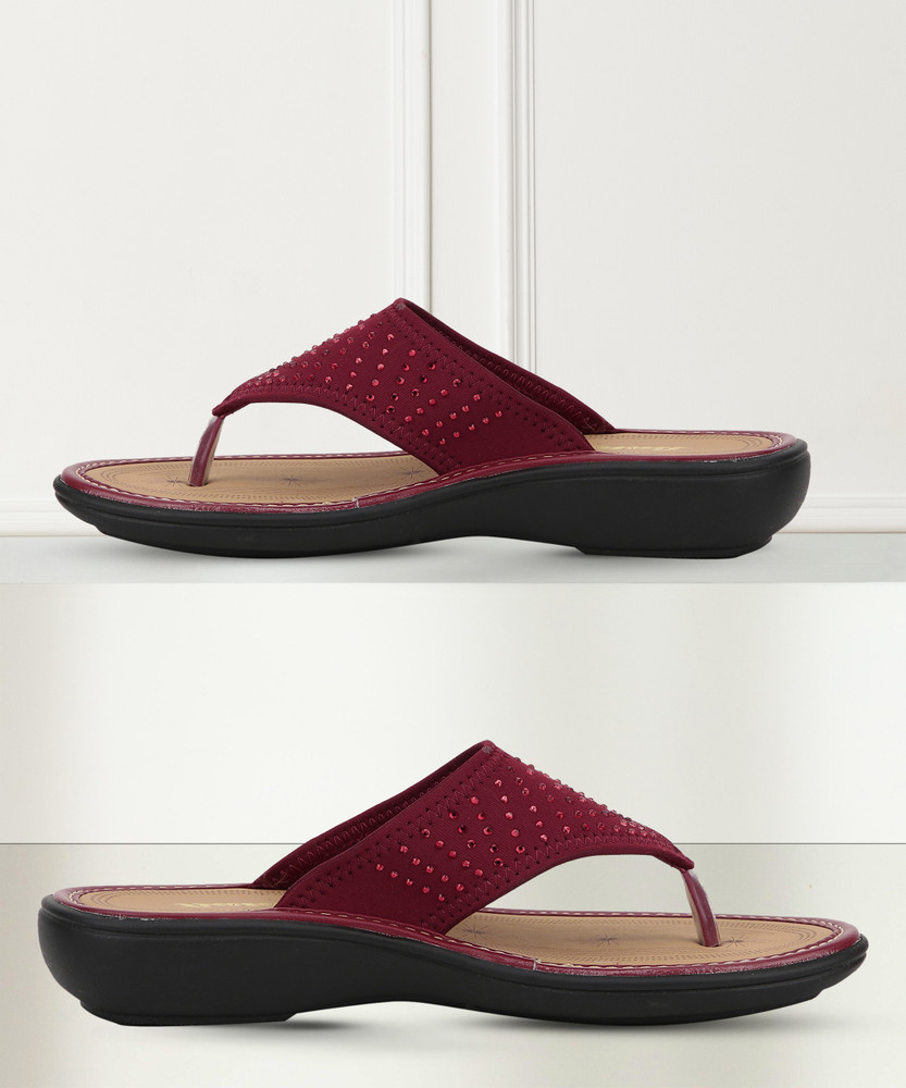 Bata Women Red Wedges Buy Bata Women Red Wedges Online at Best