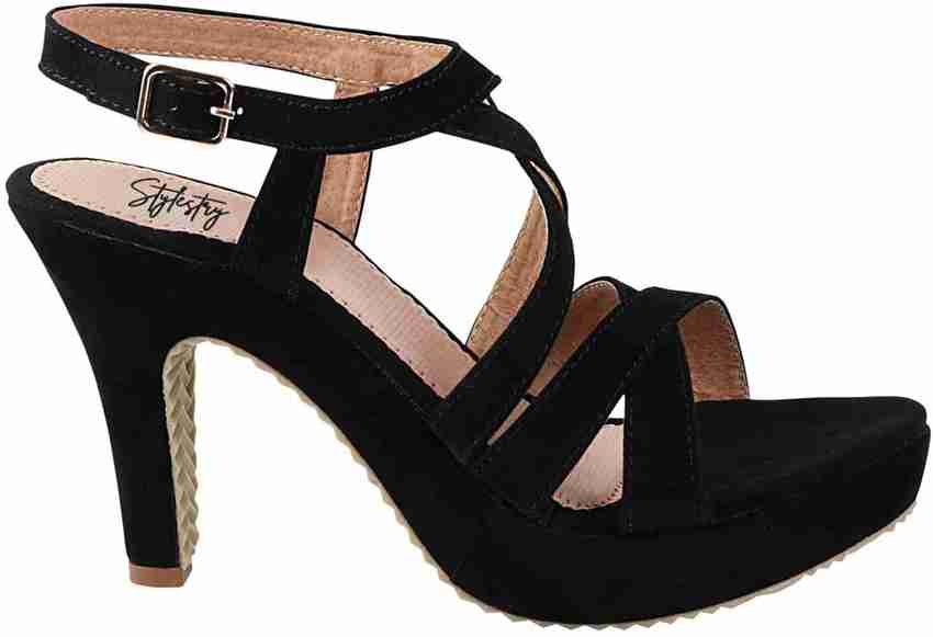 Stylish high heel sandals flipkart cheap
