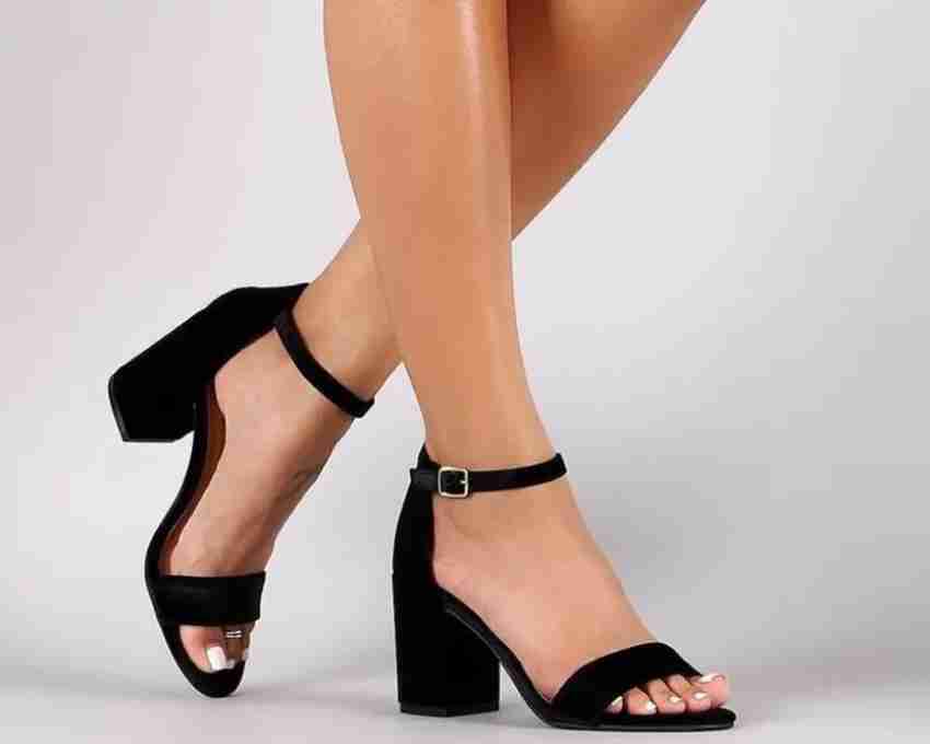 Heels sale black colour