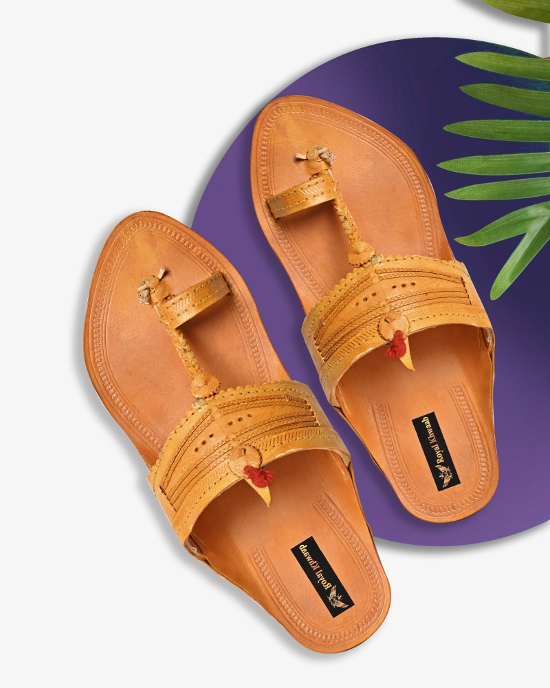 Kolhapuri chappal deals for mens