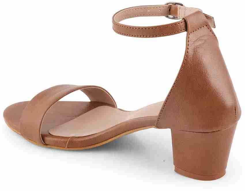 Ankle top buckle sandals