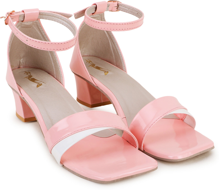 White Fashion Women Pink Heels Buy White Fashion Women Pink