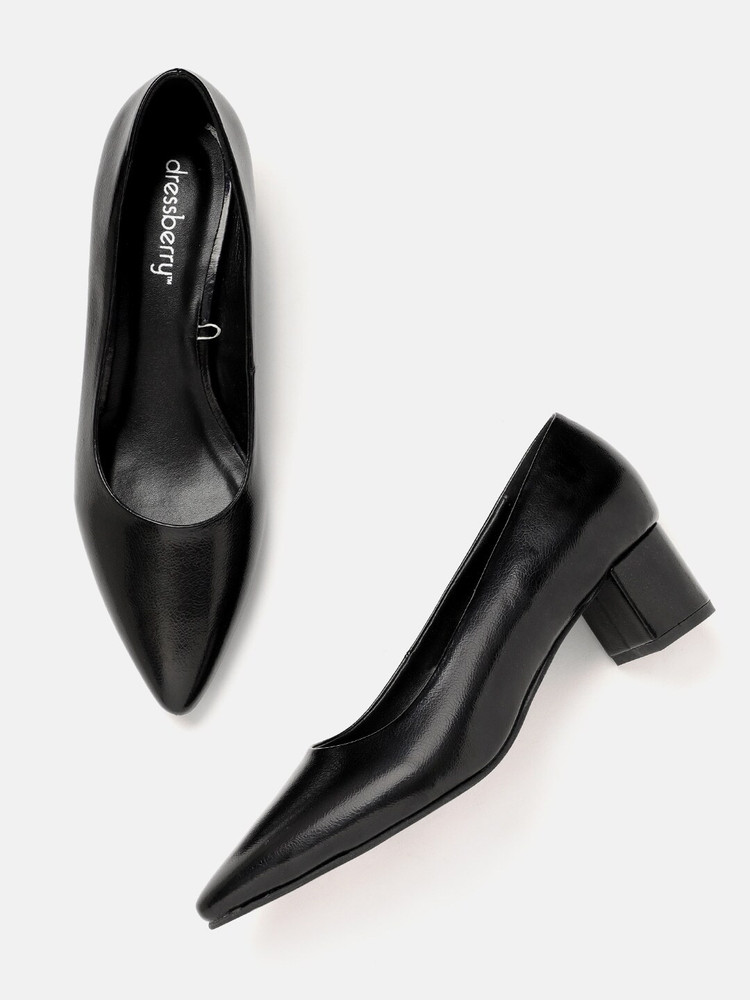Dressberry Women Black Heels Buy Dressberry Women Black Heels