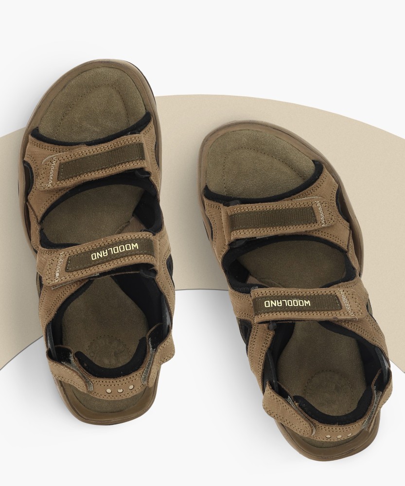 Woodland men's khaki store casual sandal