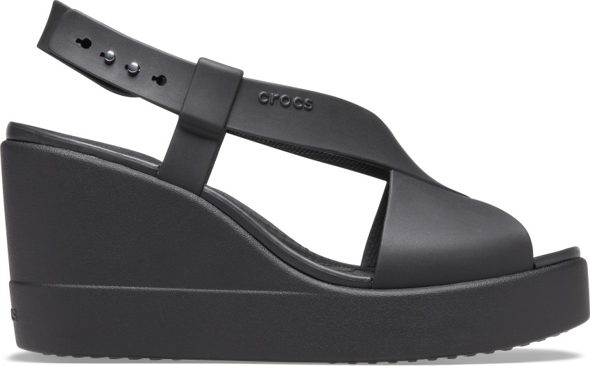 Crocs brooklyn high wedge online