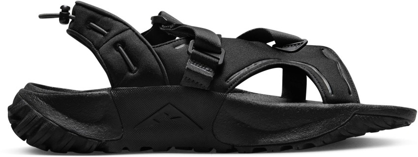 Nike black strap sandals new arrivals