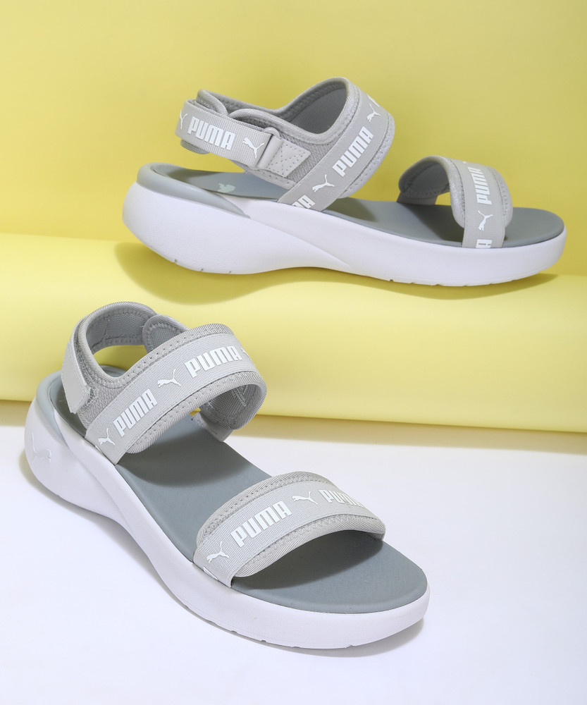 Puma sandals women grey store