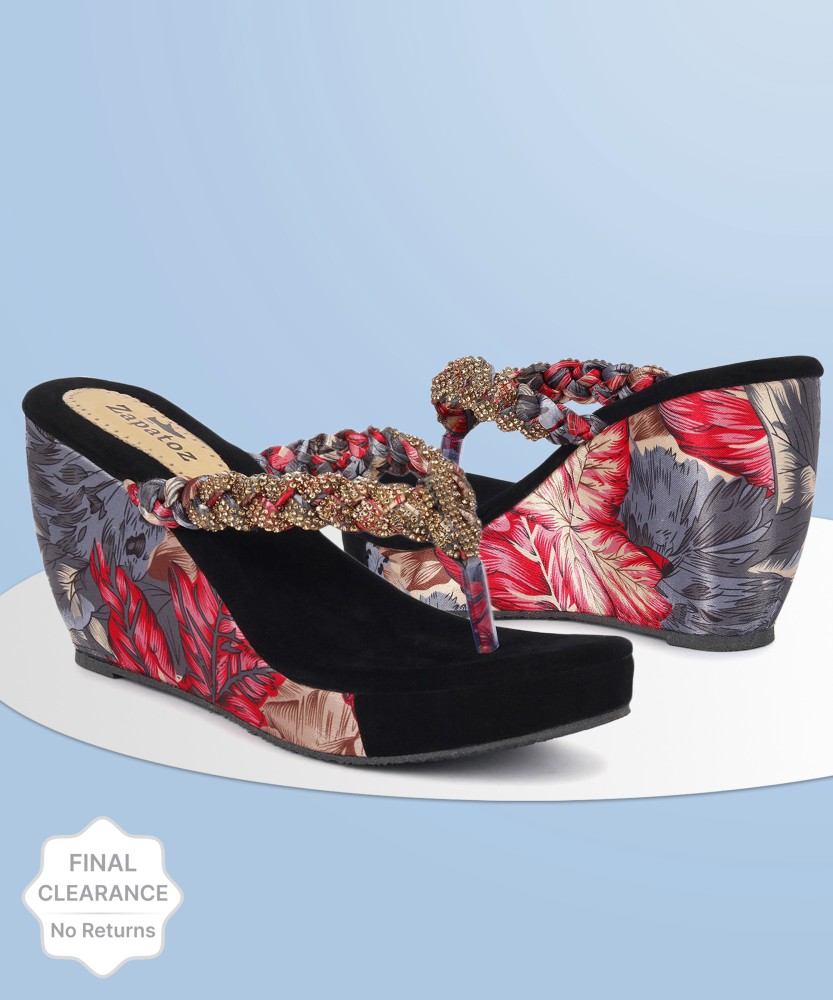 Flipkart discount wedge heels