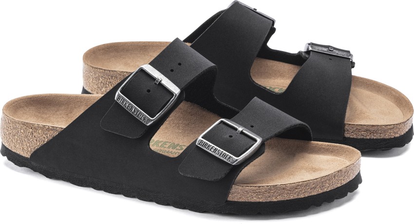 BIRKENSTOCK Arizona Vegan Regular Width Men Black Sandals Buy