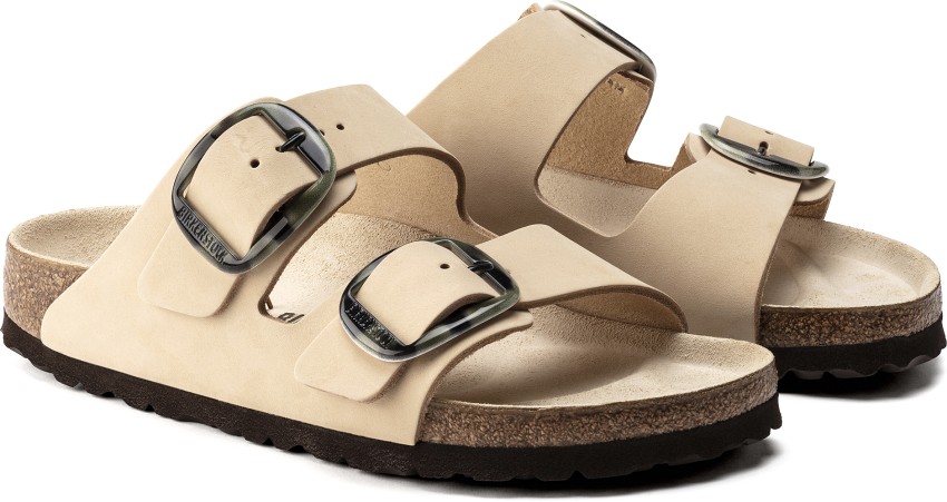 Birkenstock big 2024 buckle beige