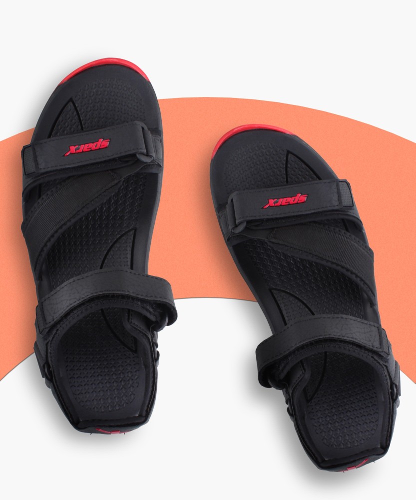 Zuvic Power 4 Black Red Sports Sandals for Men | Latest Stylish Casual sport  sandals for