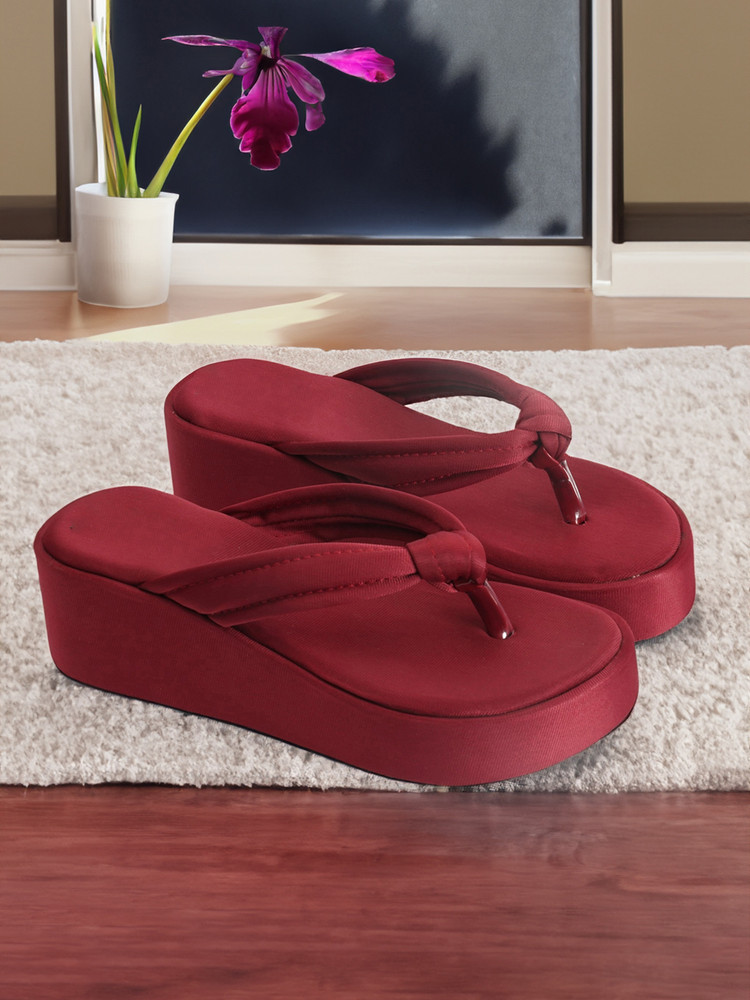 FASHIMO Women Red Wedges Buy FASHIMO Women Red Wedges Online at