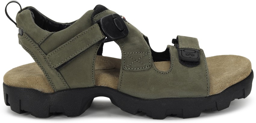 Woodland Boy's Olive Green Leather Sandal-6 UK (GD 3252119) : Amazon.in:  Fashion