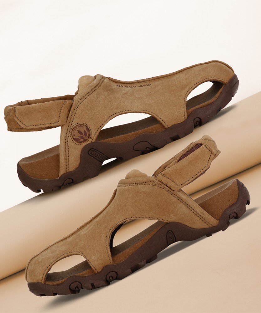 WOODLAND Men Camel Sandals Buy WOODLAND Men Camel Sandals Online