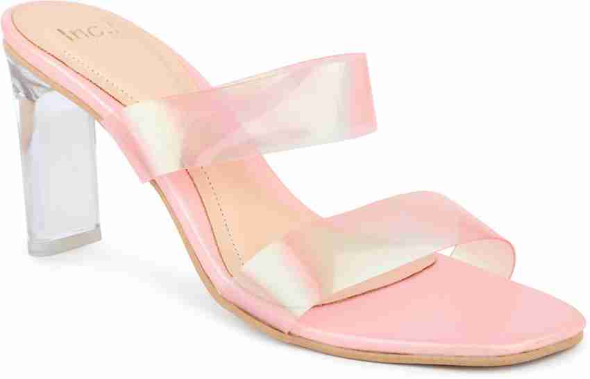 Inc.5 Women Pink Heels Buy Inc.5 Women Pink Heels Online at Best