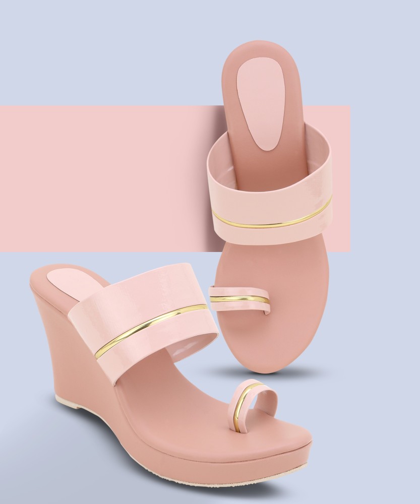 Flipkart wedge online heels