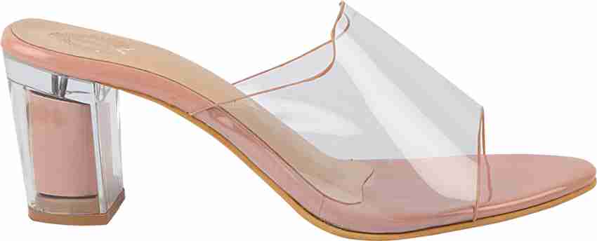 Transparent deals heels flipkart