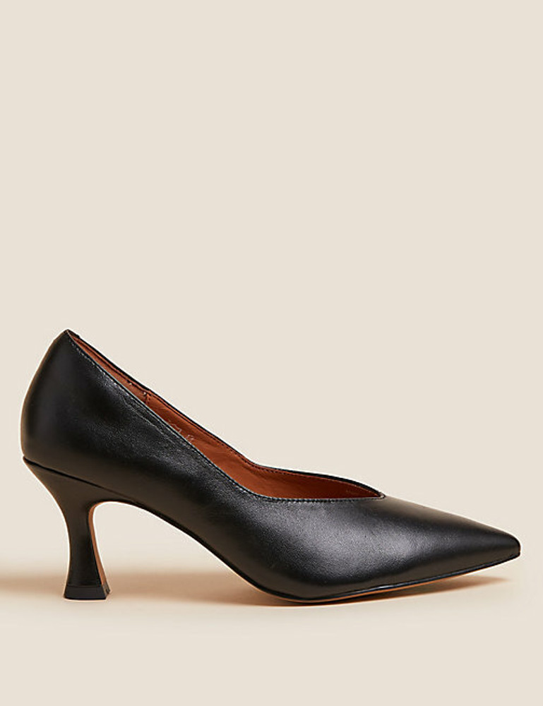 Marks and spencer black heels online