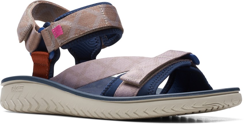 Clarks flip flops store mens purple